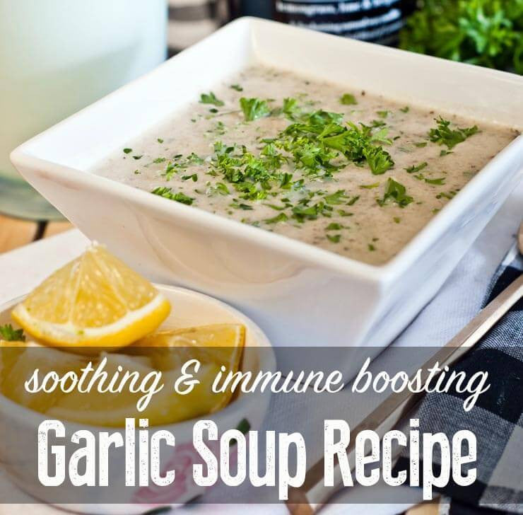 Soothing Garlic Soup Recipe – Red Lion Organic Farms