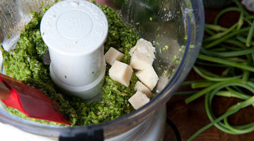 Garlic Scape Pesto